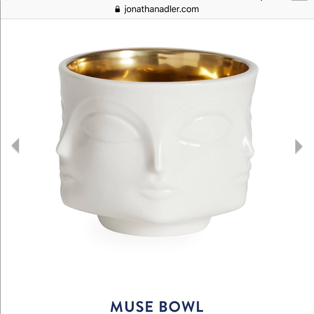 Jonathan Adler Muse Bowl like new in box